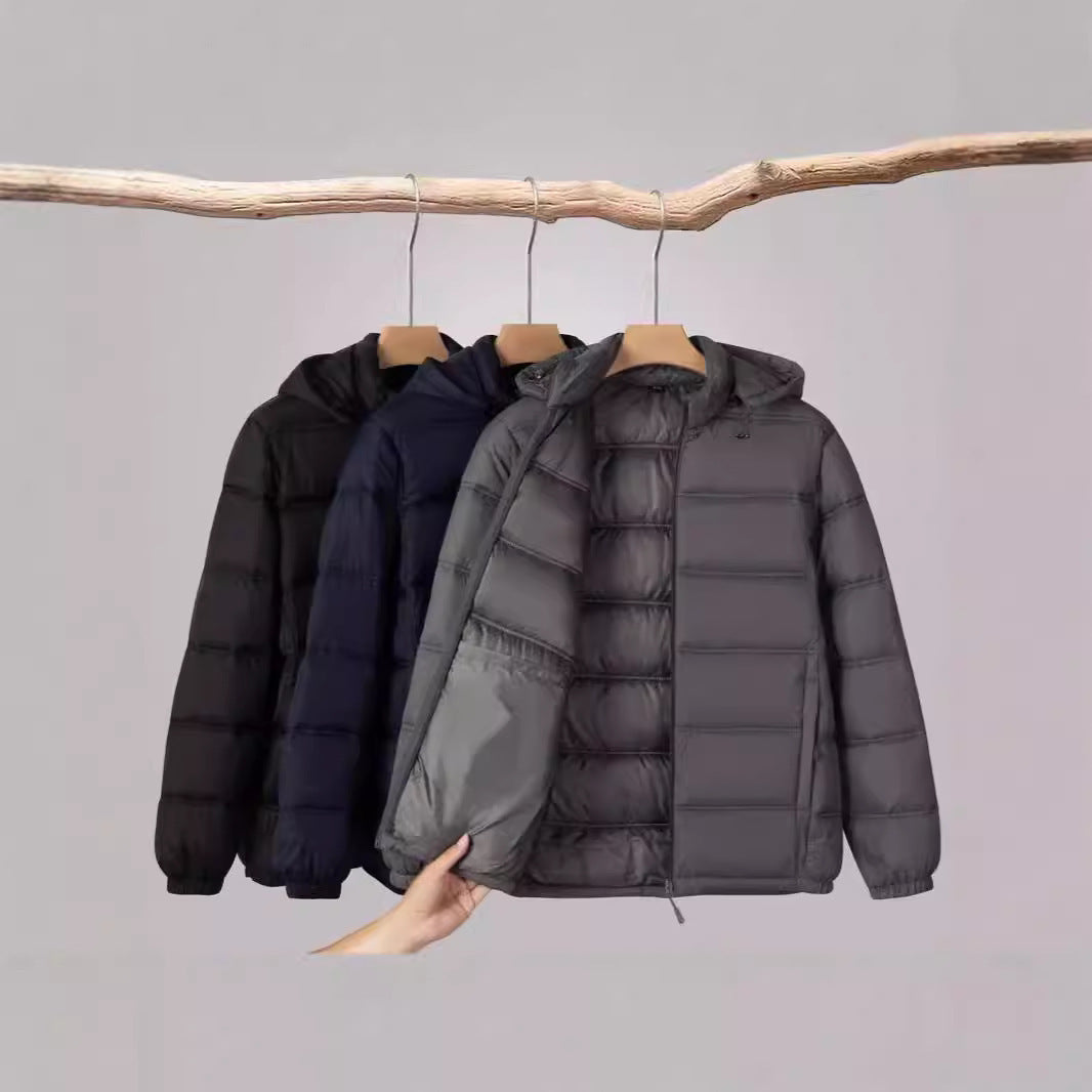 Men's Thickened Hooded Cotton-padded Jacket/3 Colors