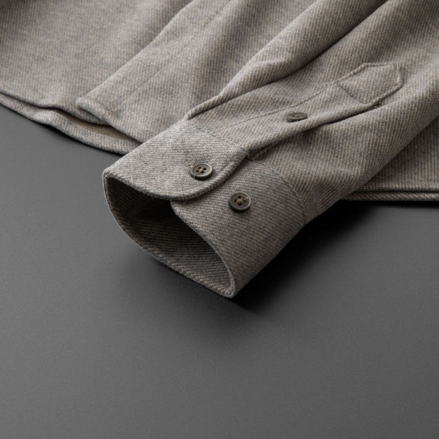 Men's Thick Woolen Long Sleeves Shirt