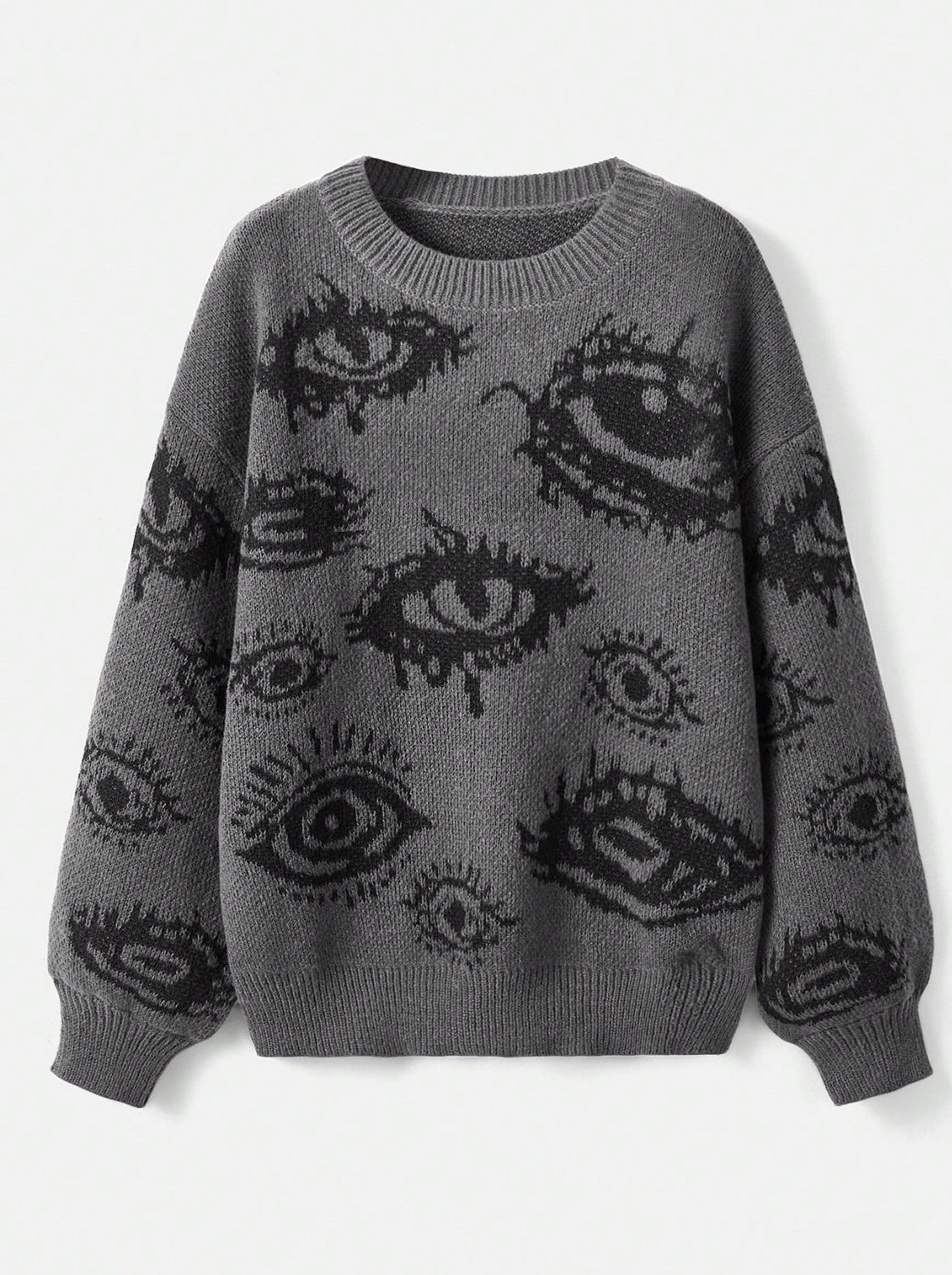 Men's Eyes Knitted Sweater/2 Colors