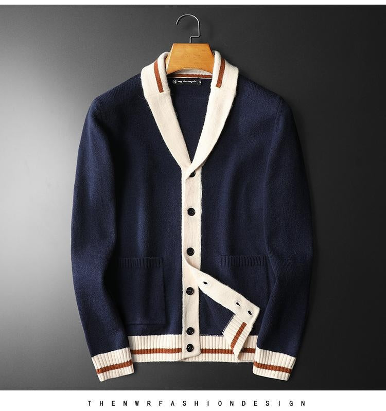 Men's Cardigan Button Up Sweater/2 Colors