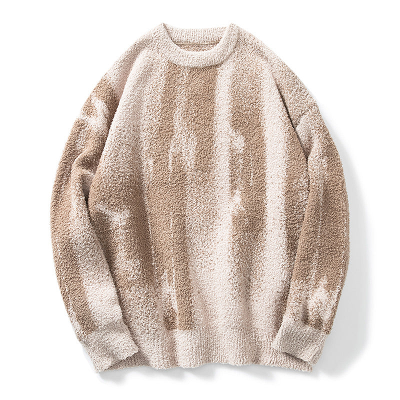 Men's Oil Painting Color Sweater