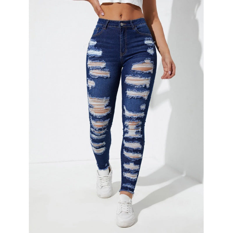 Women's Slim Fit High Waisted Jeans