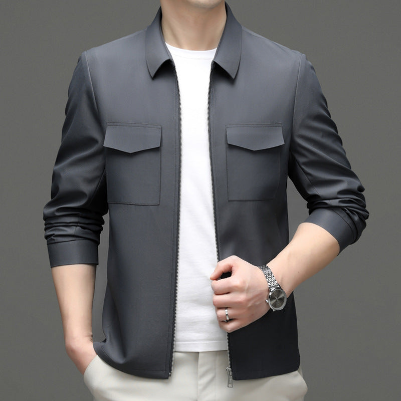 Men's Light Casual Lapel Jacket/3 Colors
