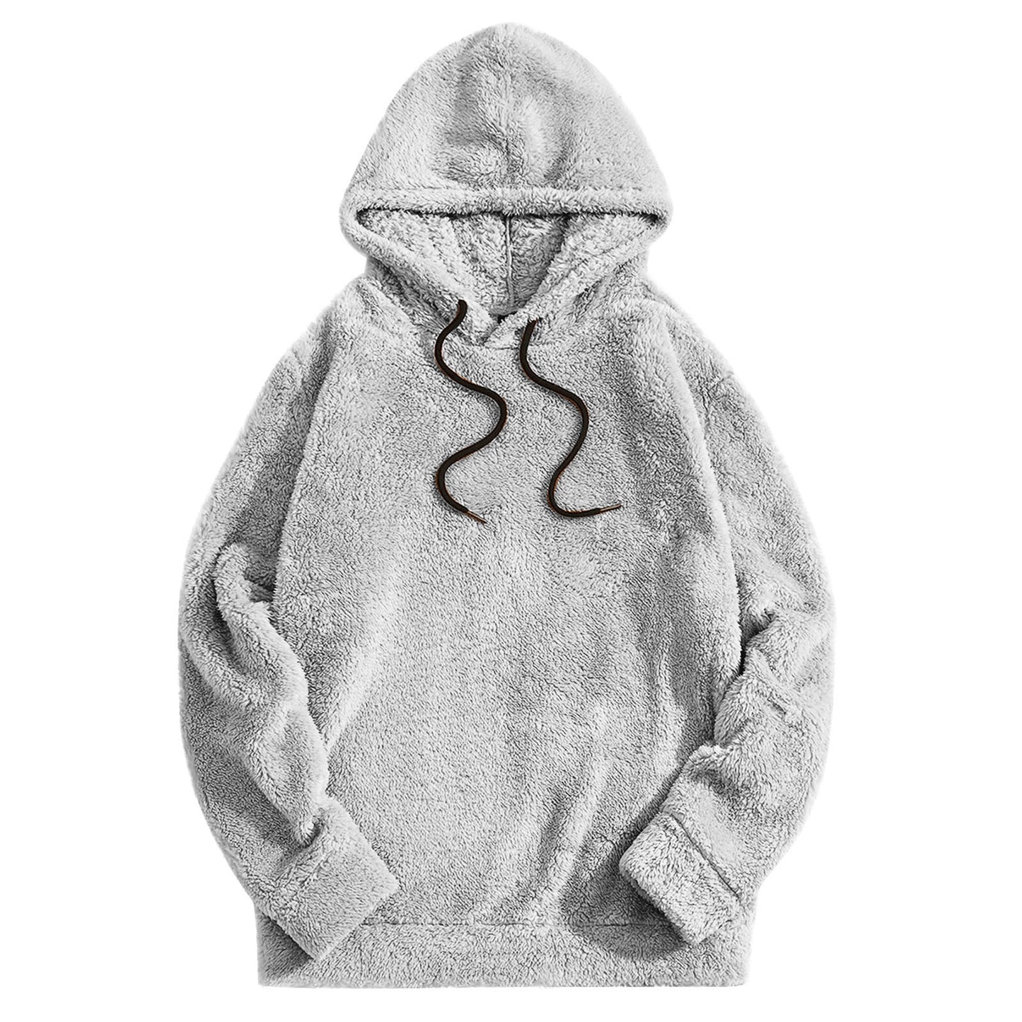 Men's Thickening Double-sided Velvet Hooded Sweater/6 Colors