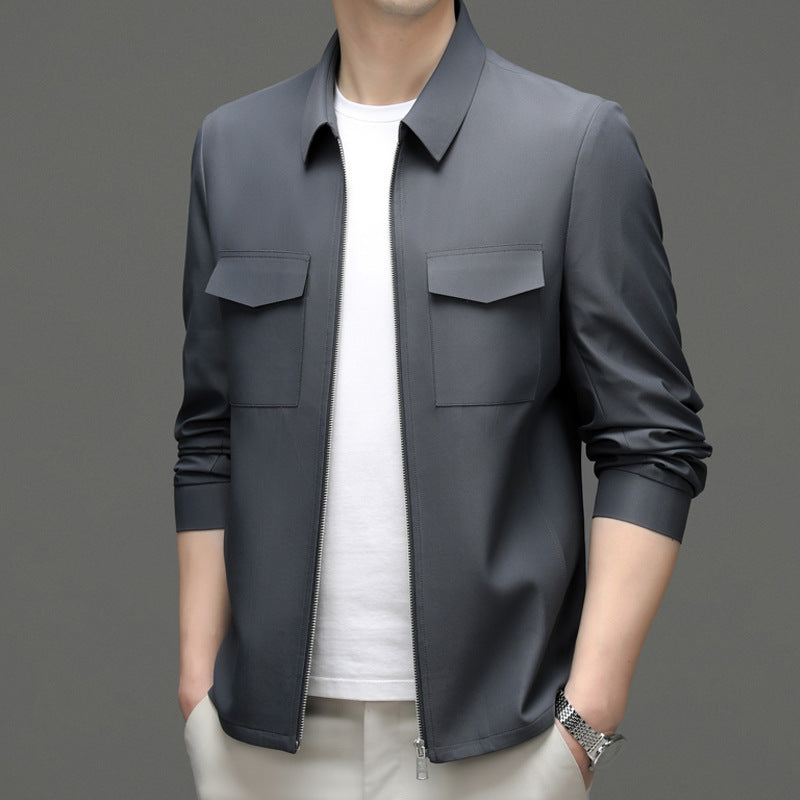Men's Light Casual Lapel Jacket/3 Colors