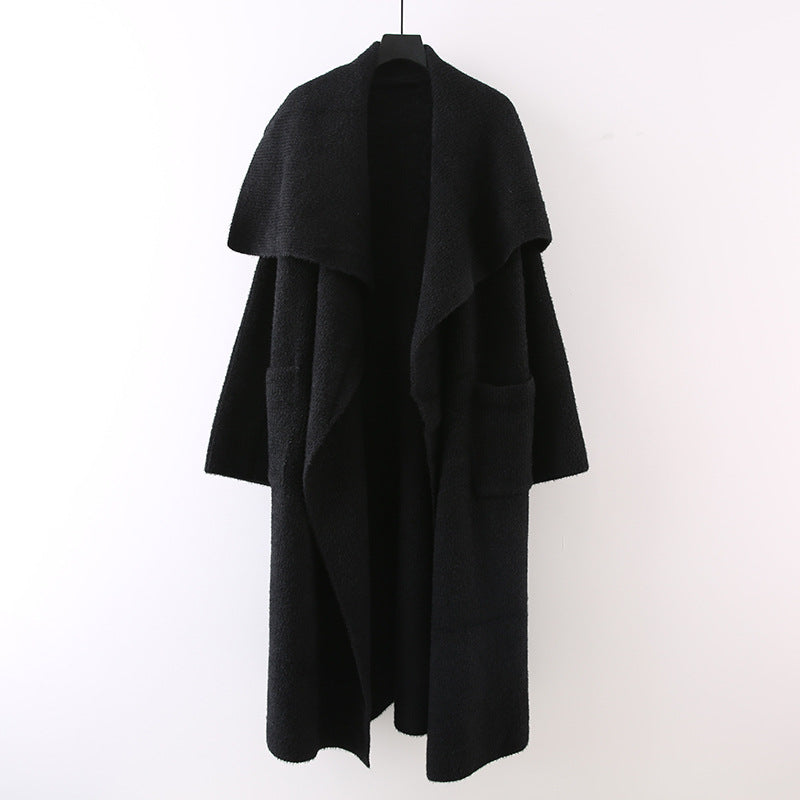 Woman's Knitted Cardigan Coat