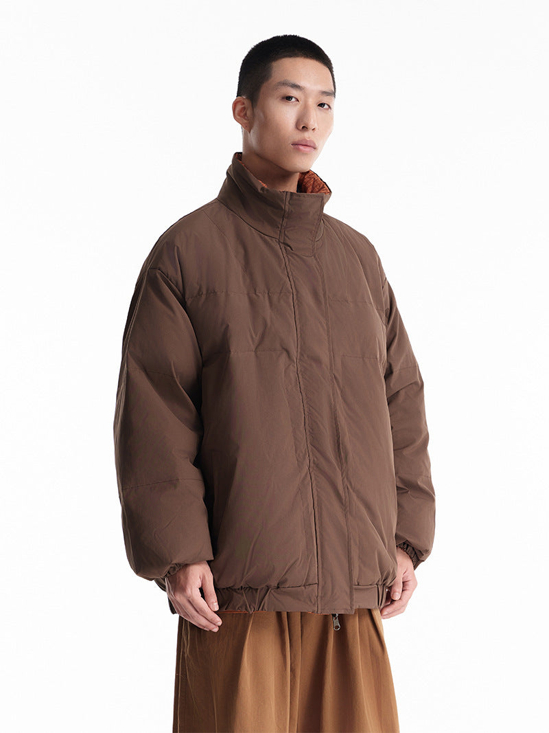 Men's Thermal Two-sided Wear Down Jacket