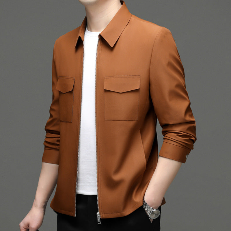 Men's Light Casual Lapel Jacket/3 Colors