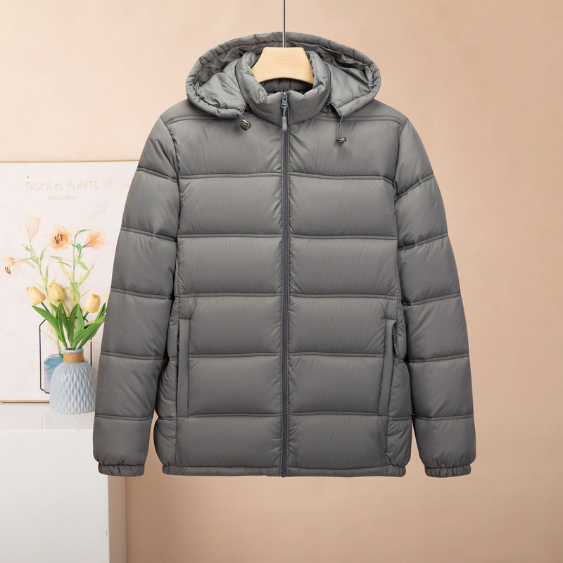 Men's Thickened Hooded Cotton-padded Jacket/3 Colors