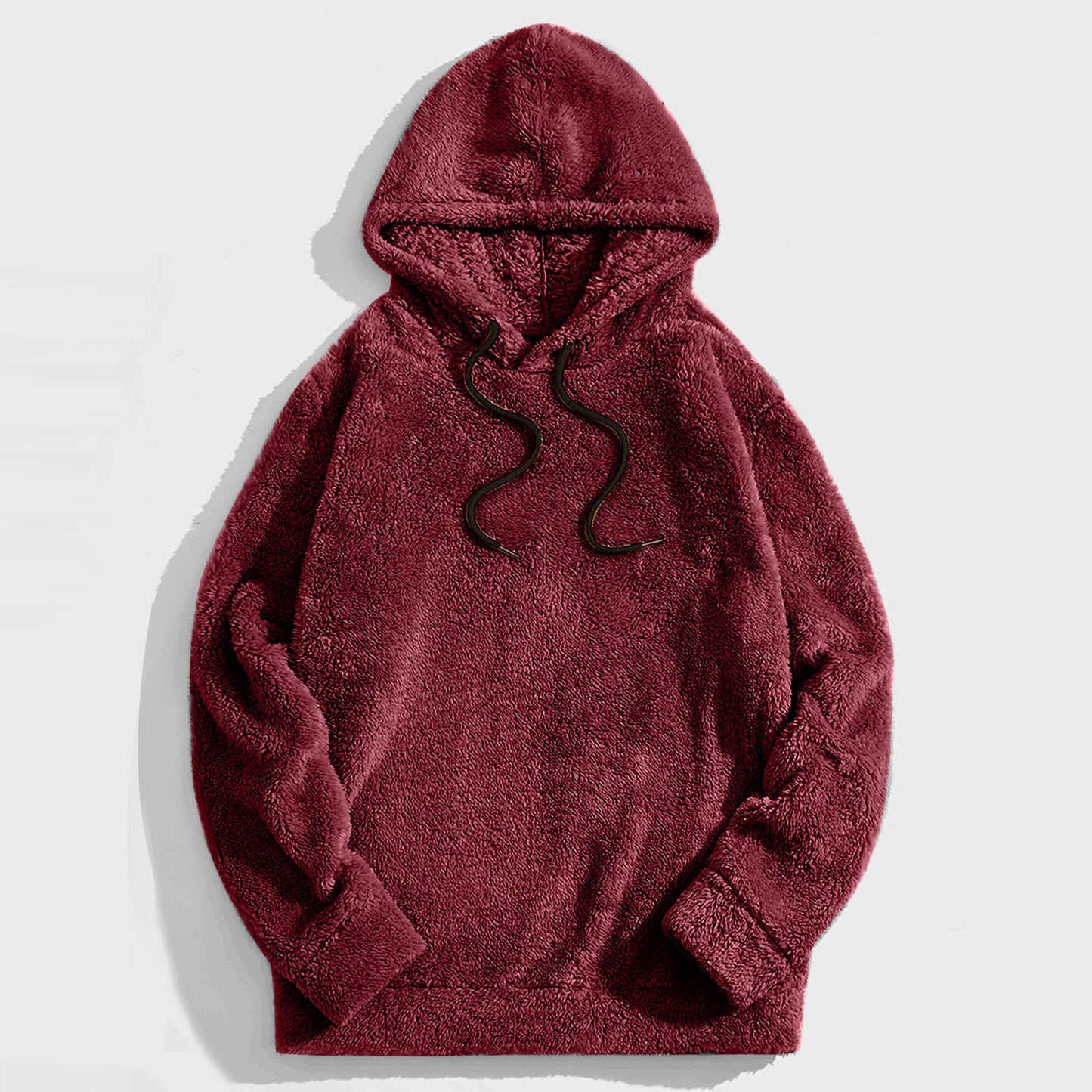 Men's Thickening Double-sided Velvet Hooded Sweater/6 Colors