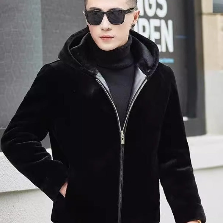 Men's Mink Fur Coat/2 Colors