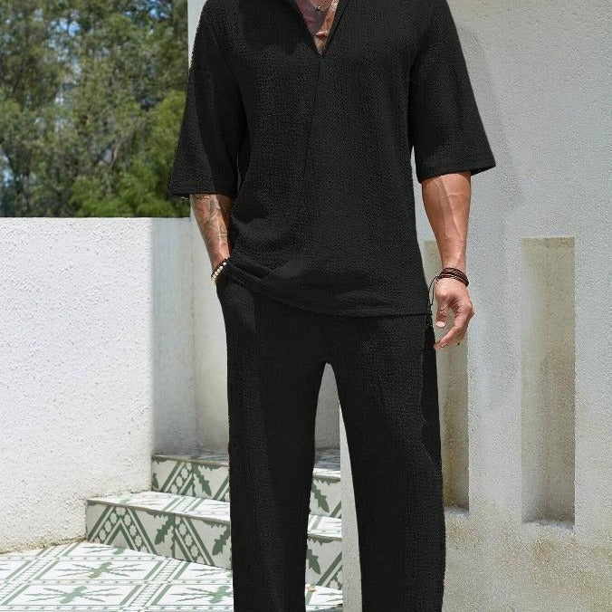 Men's Casual Leisure Suit/4 Colors