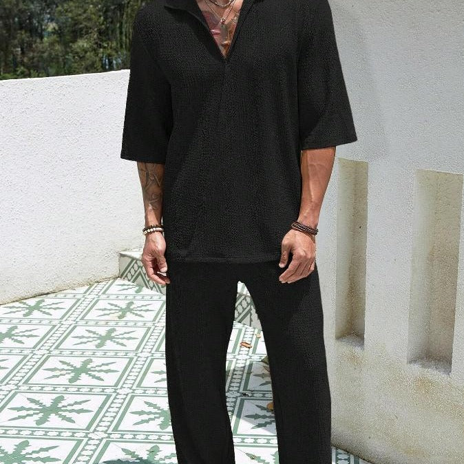 Men's Casual Leisure Suit/4 Colors