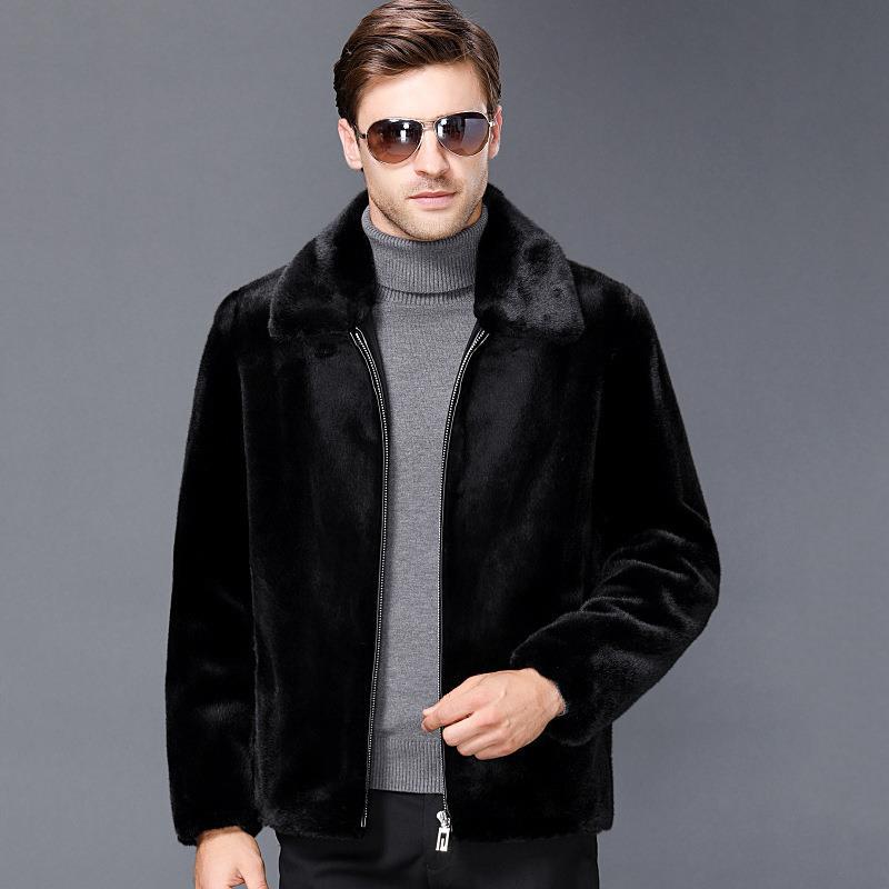 Men's Mink Fur Coat/2 Colors