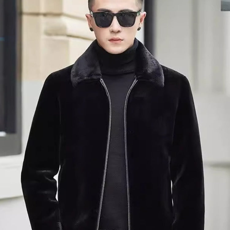 Men's Mink Fur Coat/2 Colors