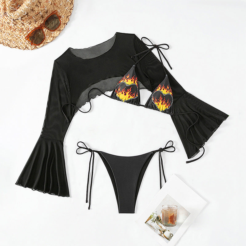 Women's Beach Long-sleeved Swimsuit