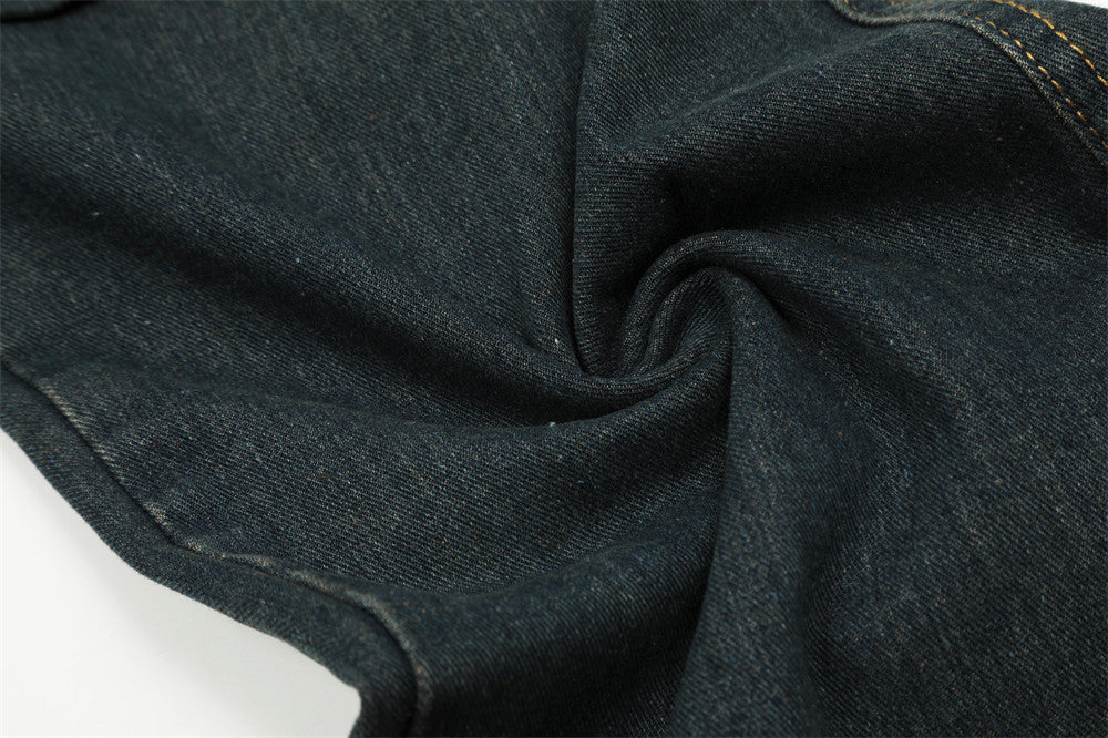 Men's Unique Denim Cargo Pants