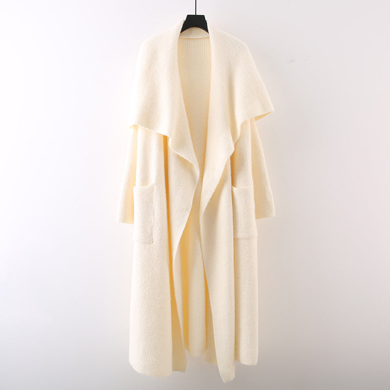 Woman's Knitted Cardigan Coat