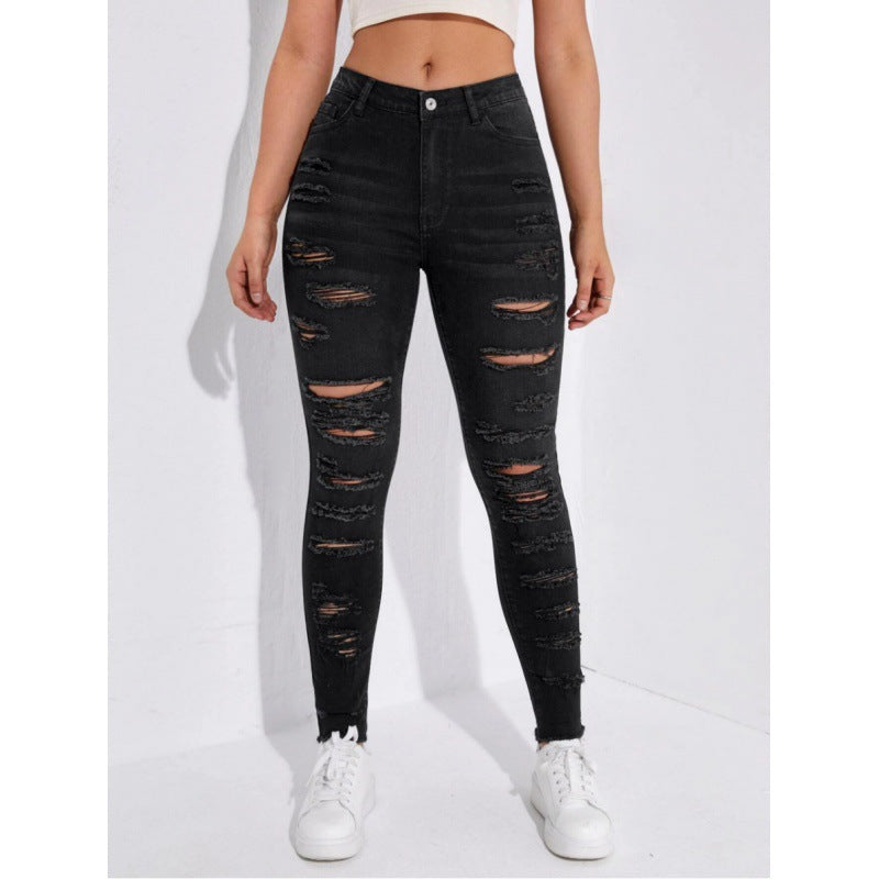 Women's Slim Fit High Waisted Jeans