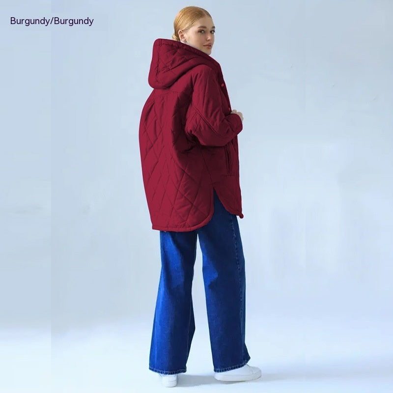Women's Cotton-paddedn Dress Coat