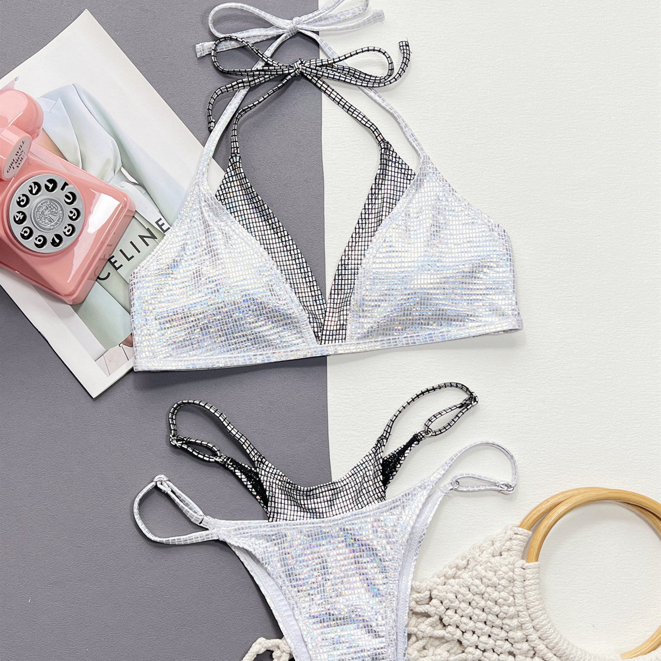 Women's Sequence Two-piece Bikini