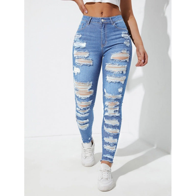 Women's Slim Fit High Waisted Jeans