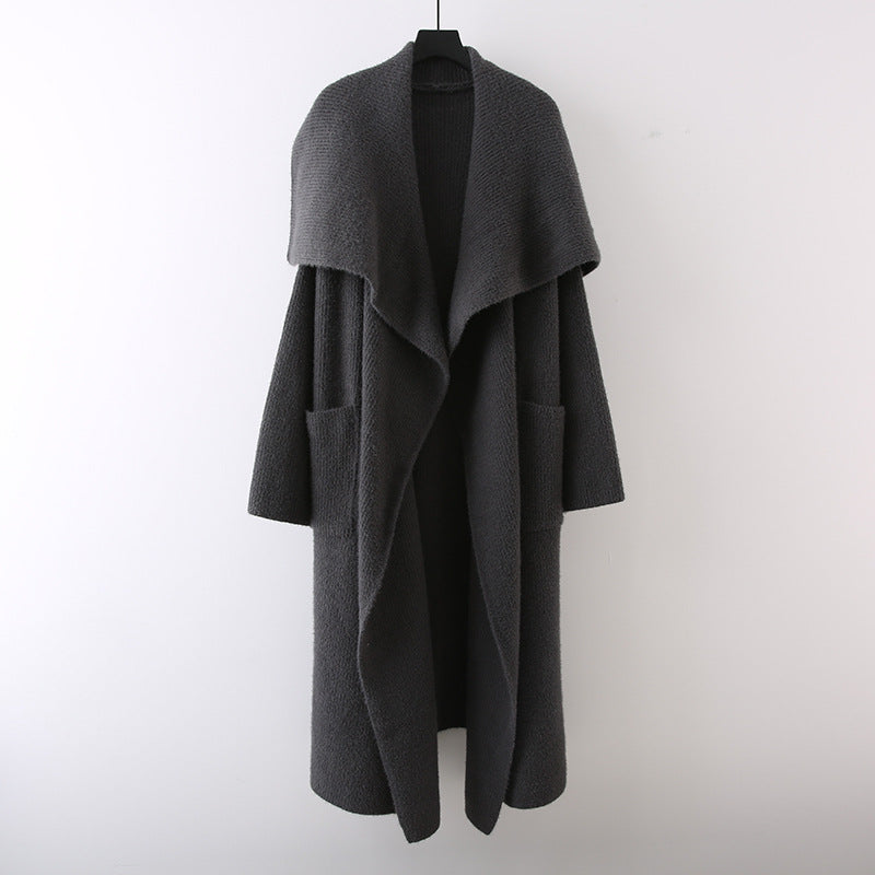 Woman's Knitted Cardigan Coat