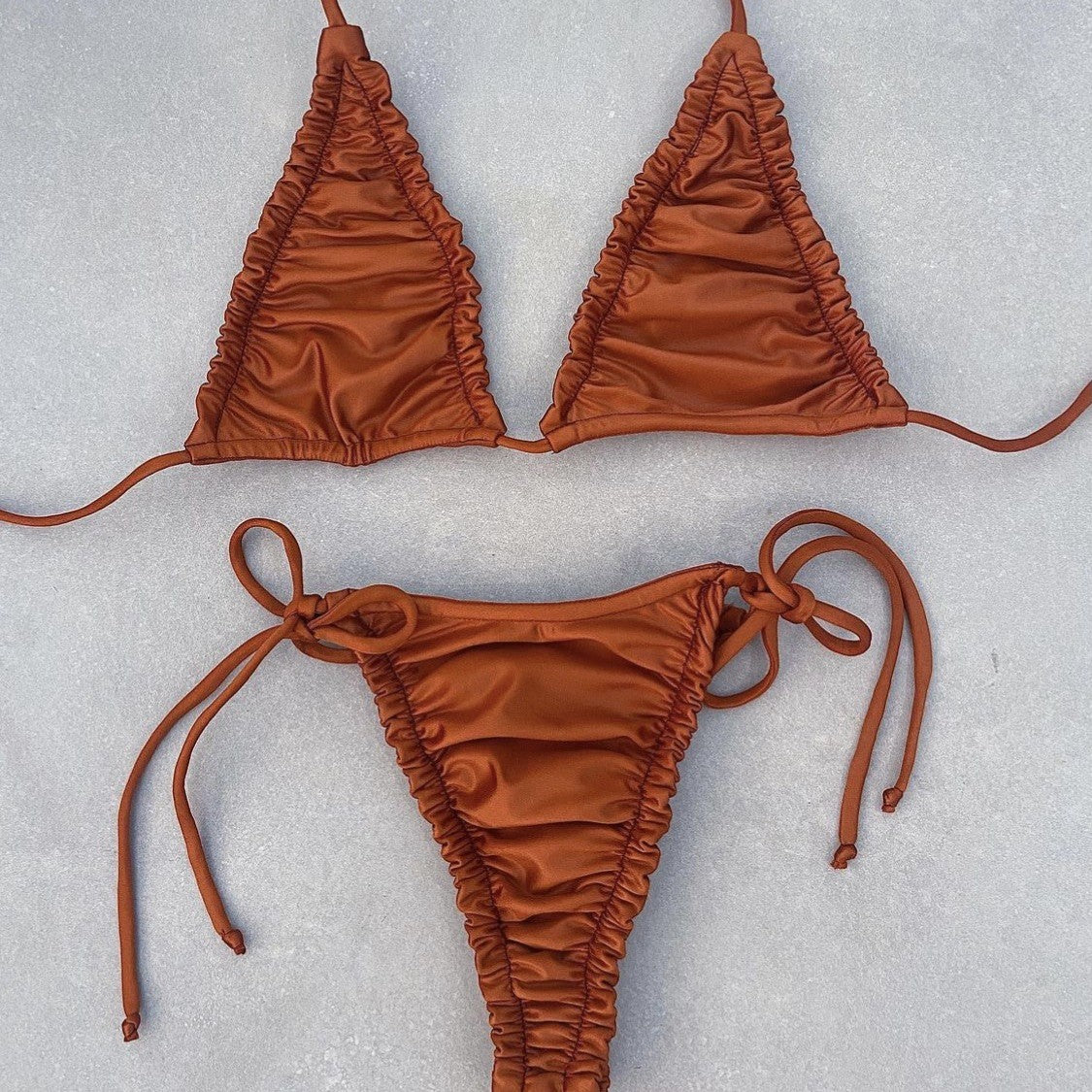 Woman's Split Straps Bikini