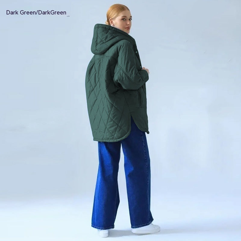 Women's Cotton-paddedn Dress Coat