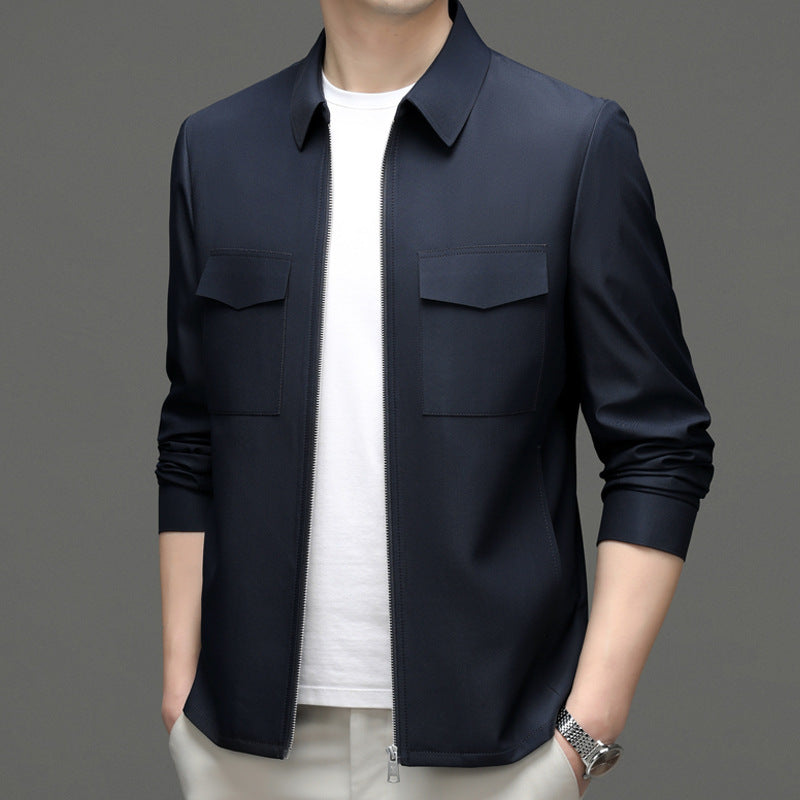 Men's Light Casual Lapel Jacket/3 Colors