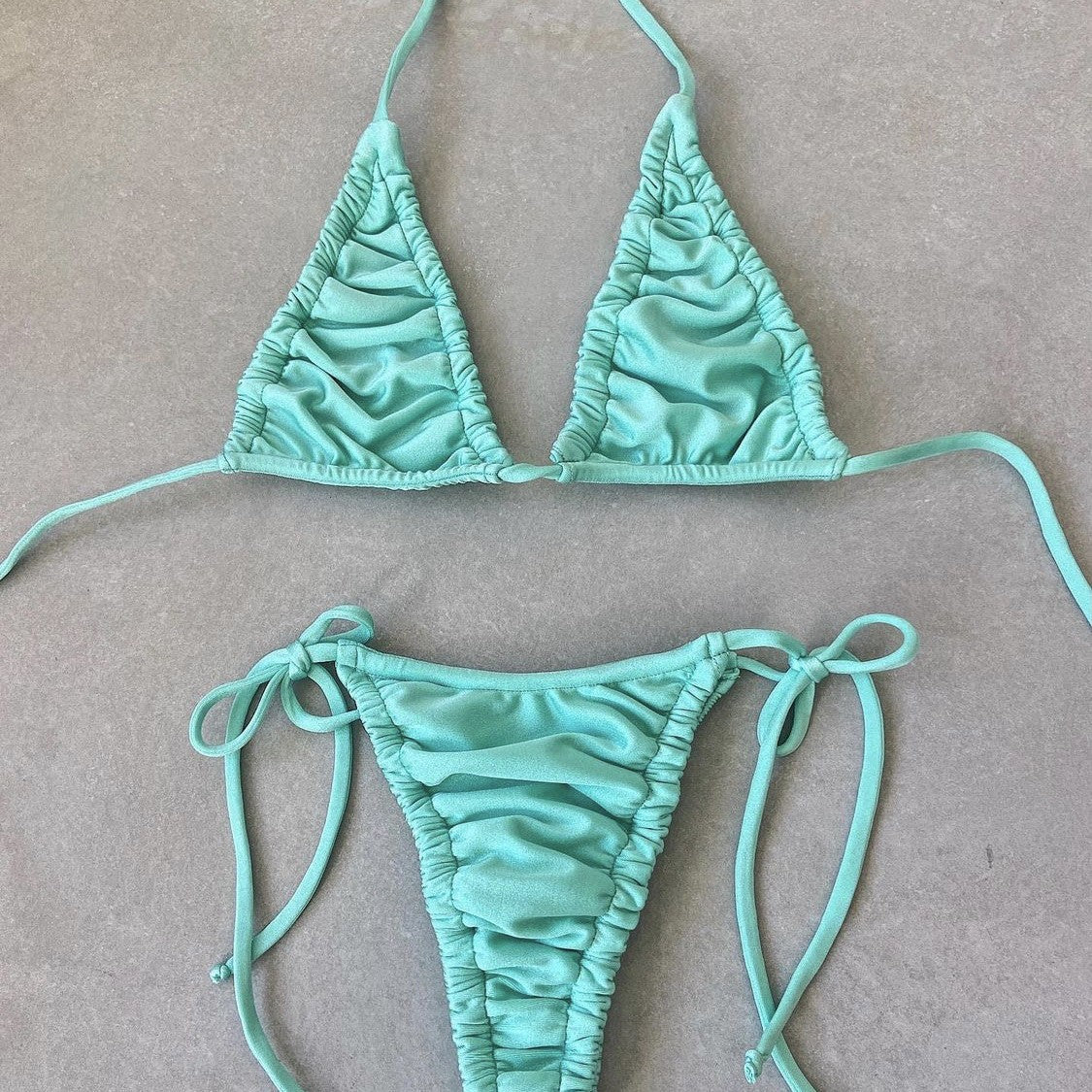 Woman's Split Straps Bikini
