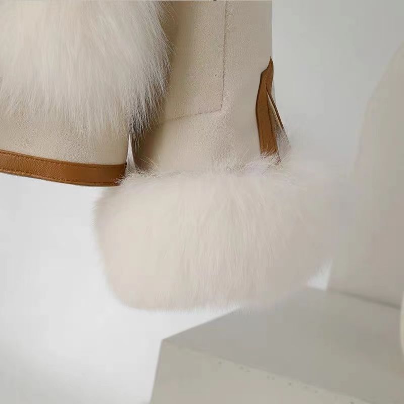 Women's Imitation Fox Fur Jacket/2 Colors