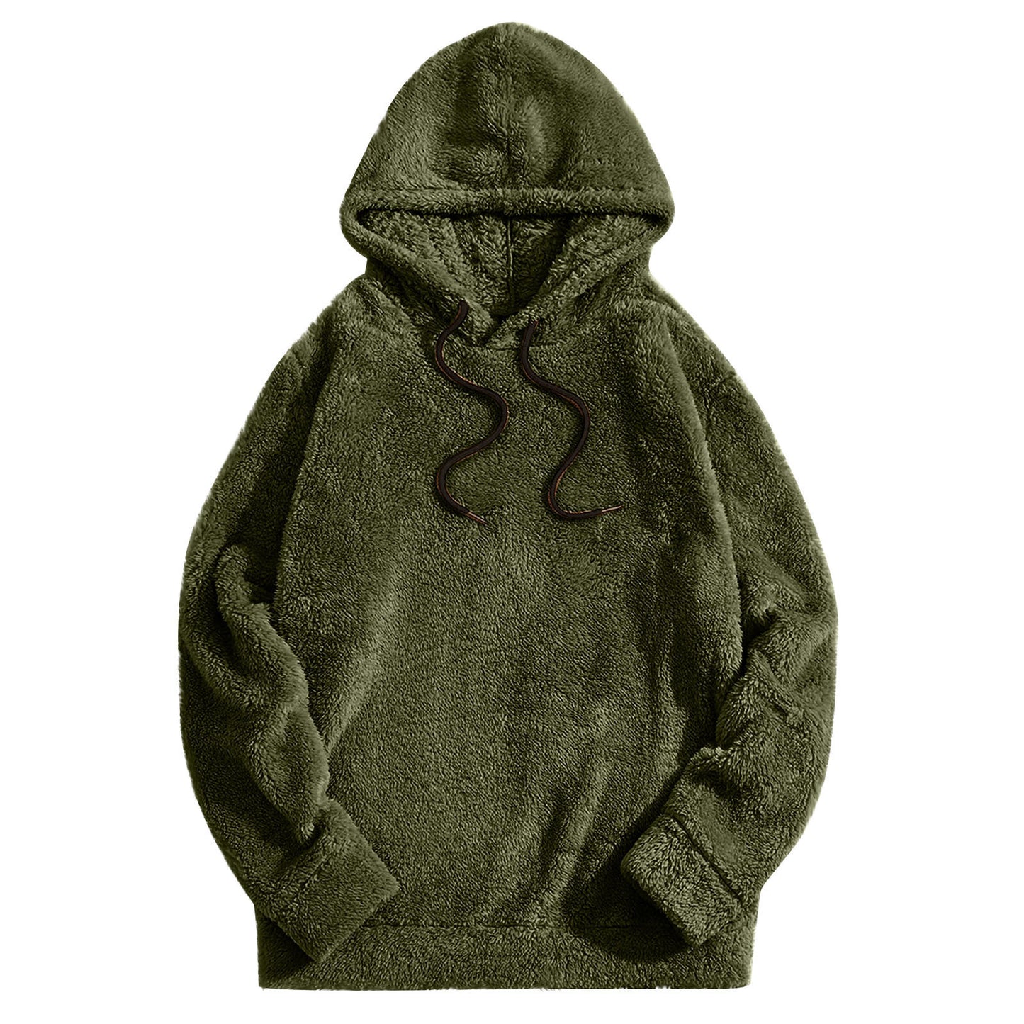Men's Thickening Double-sided Velvet Hooded Sweater/6 Colors