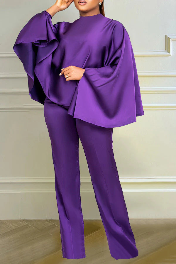 Women's Cape Suit/4 Colors