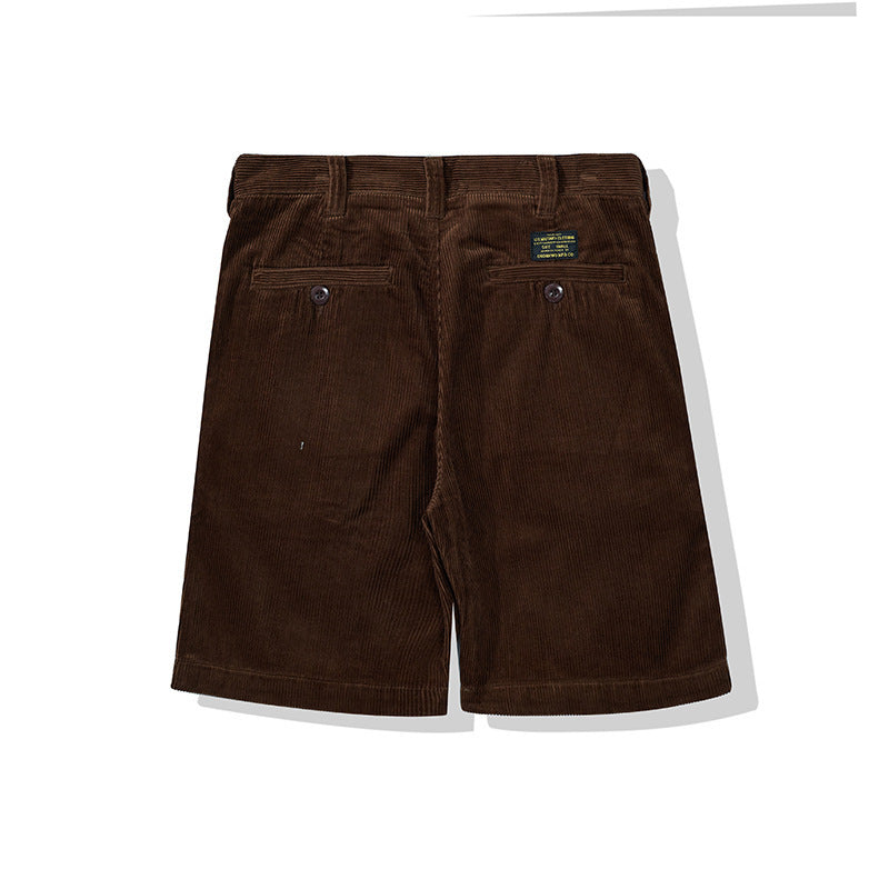 Men's Thick Corduroy Shorts/3 Colors