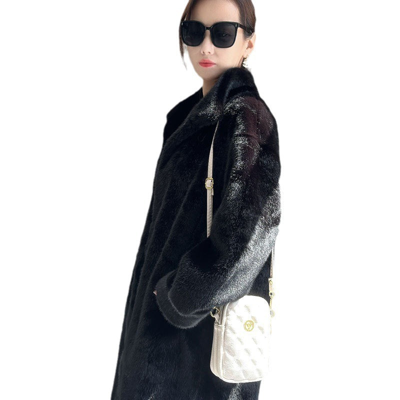 Women's Plush Long Coat/5 Colors