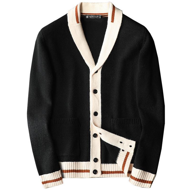 Men's Cardigan Button Up Sweater/2 Colors