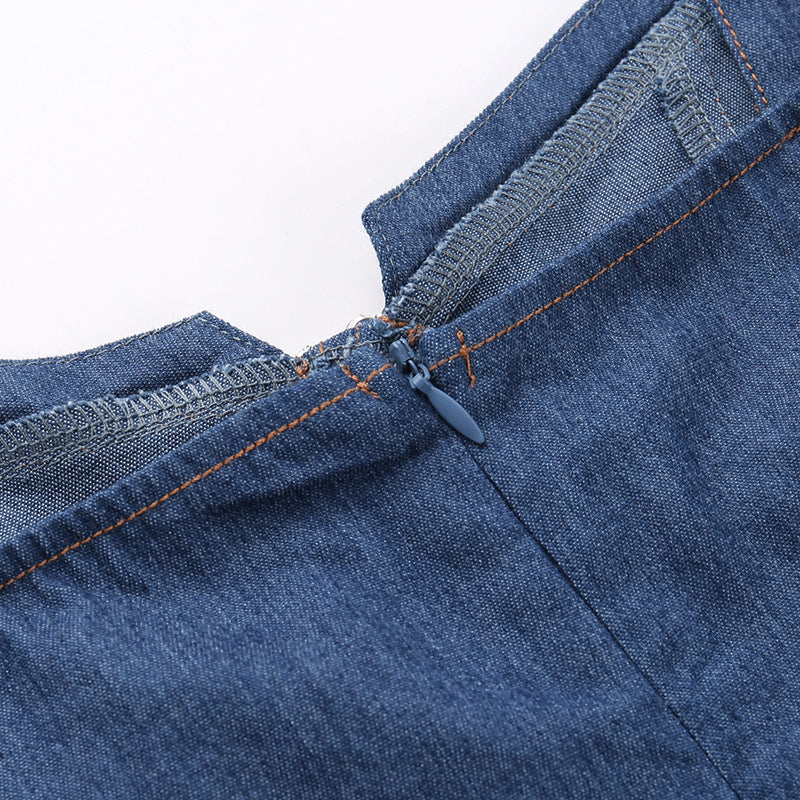 Women's Denim Sling Dress