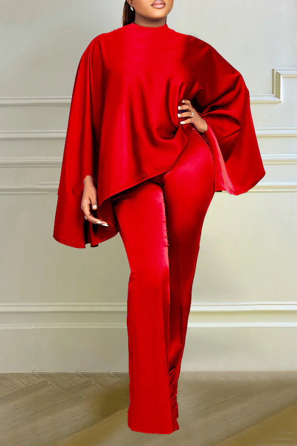 Women's Cape Suit/4 Colors