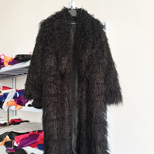 Women's Winter Leather/Fur Coat