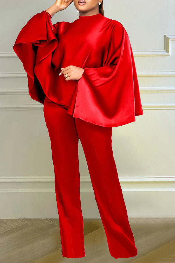 Women's Cape Suit/4 Colors