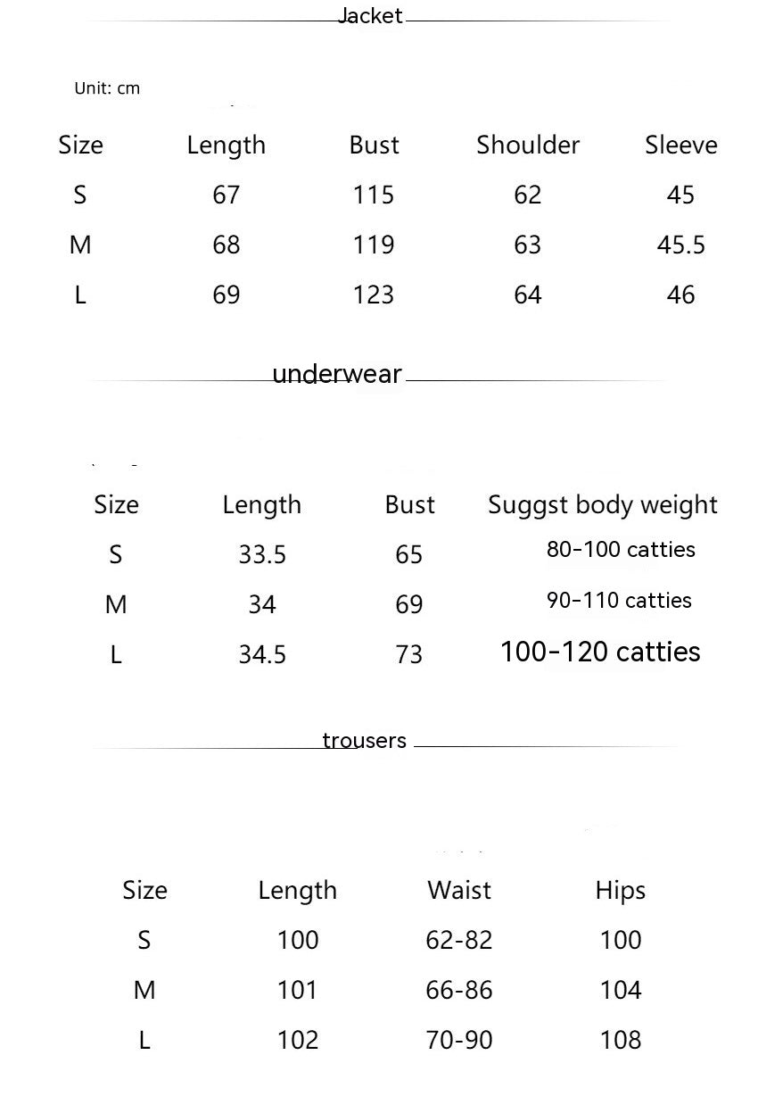 Women's Chest-Wrapped Leisure 3peice Set/3 Colors