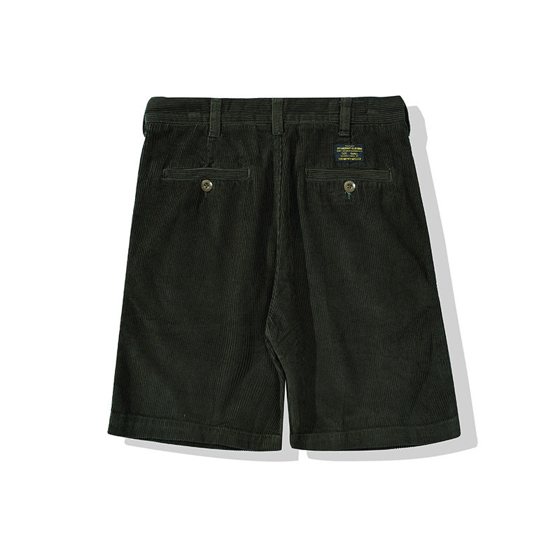 Men's Thick Corduroy Shorts/3 Colors