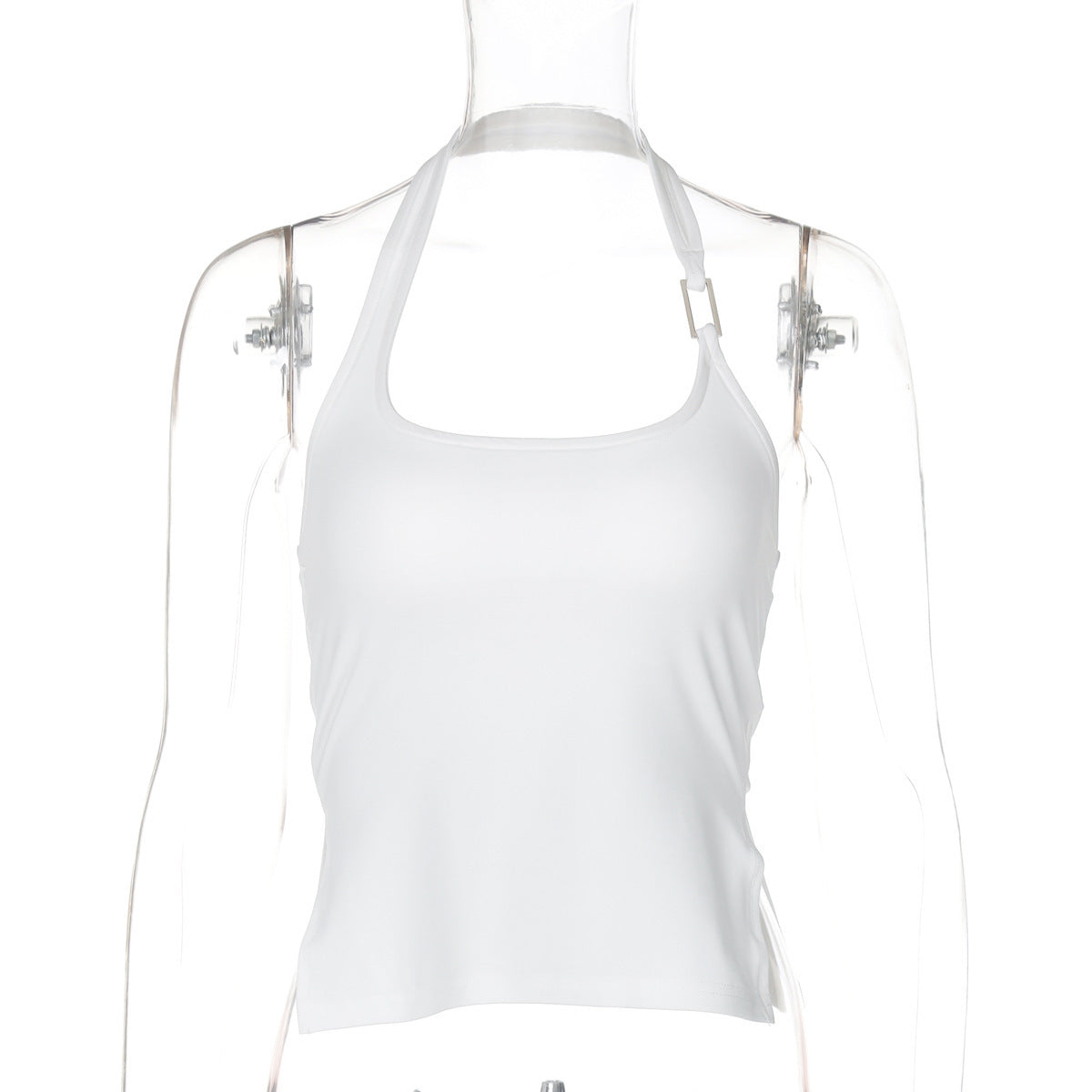 Woman's Side Opening Halter Sling Top/2 Colors