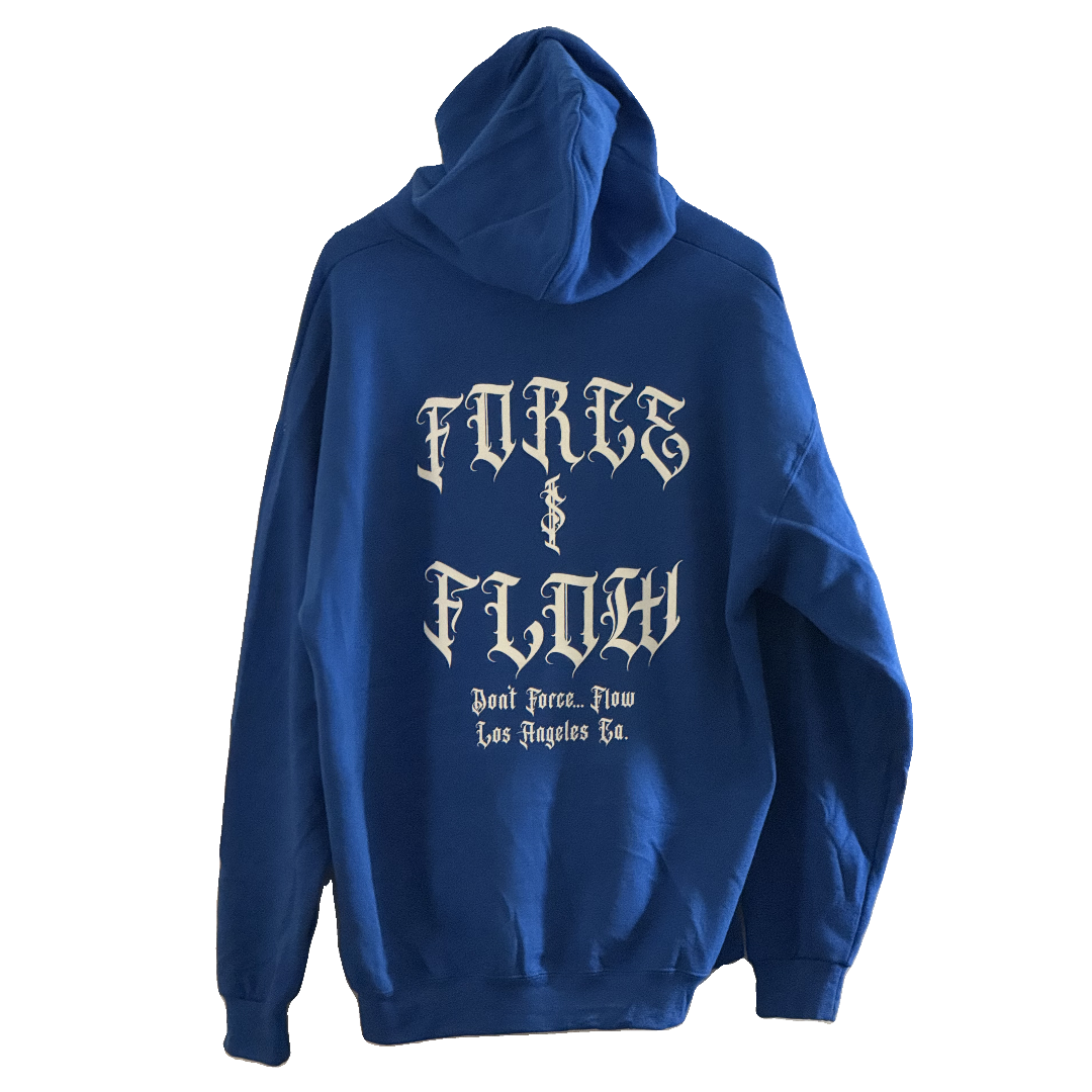 Adult Heavy Weight Blue Hoodie/F$F