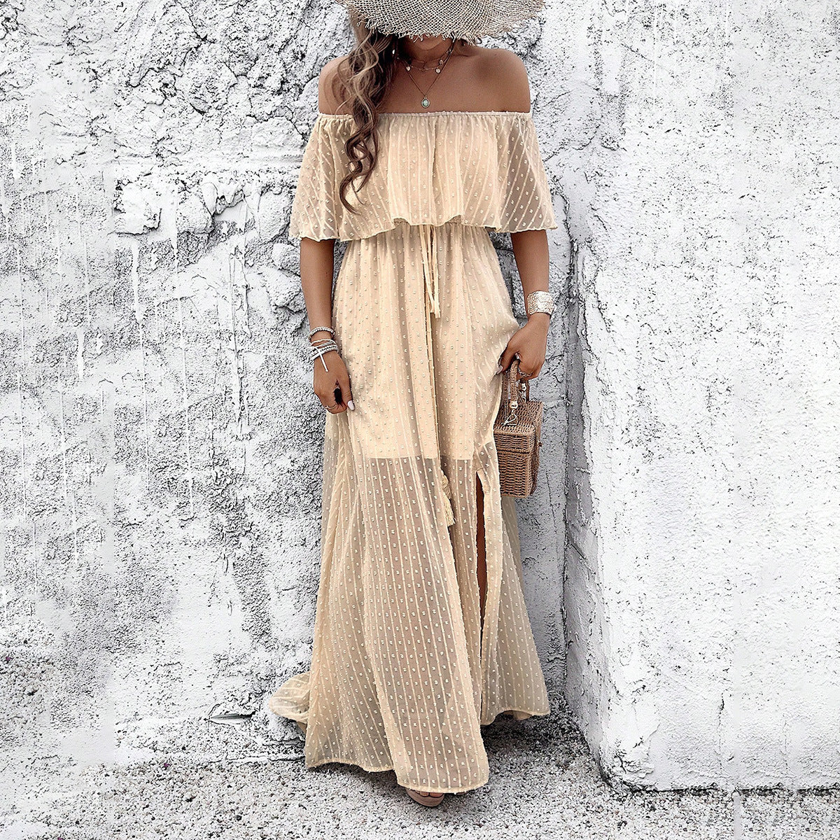 Woman's Off-shoulder Dress