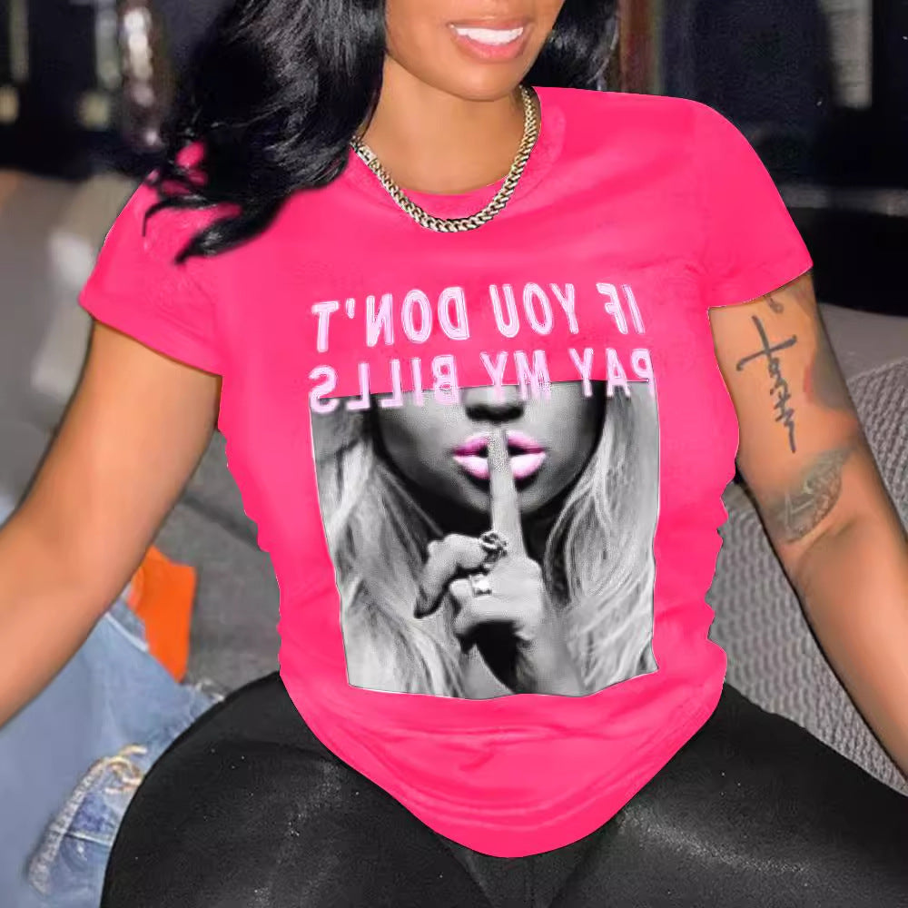 Women's Printed Short Sleeve Tee