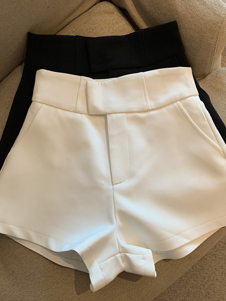 Women's High Waist A- Line Shorts/2 Colors