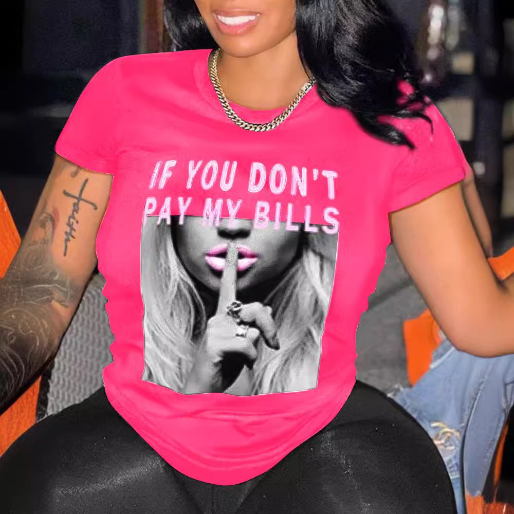 Women's Printed Short Sleeve Tee
