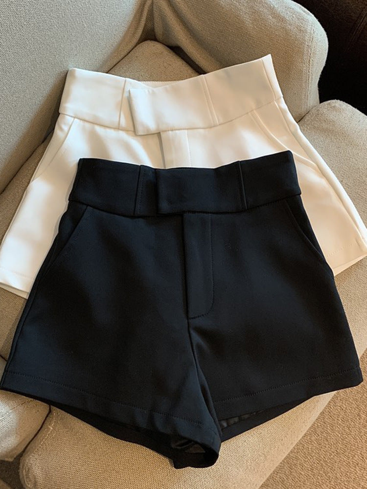 Women's High Waist A- Line Shorts/2 Colors
